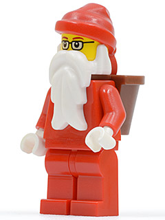 Santa, Red Legs, Glasses, D-Basket (hol004)