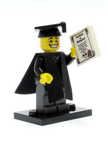 Graduate - Series 5 Collectible Minifigure (col05-1)