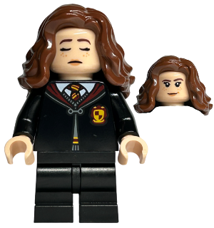 Hermione Granger - Gryffindor Robe Clasped, Black Medium Legs, Sleeping / Awake (hp415)