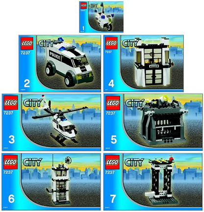 7237 Police Station (Reissue) (Used) LEGO City