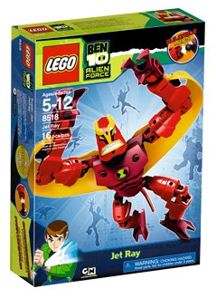8518 Jet Ray (Retired) LEGO Ben 10 Alien Force