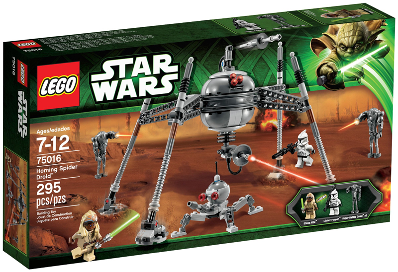 75016 Homing Spider Droid (Retired) LEGO Star Wars