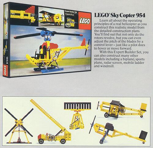 954 Sky Copter (Used) LEGO TECHNIC