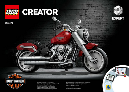 10269 Harley-Davidson Fat Boy (Used) LEGO Creator Expert