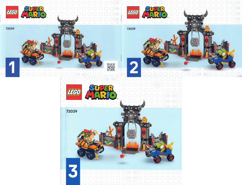 72039 Mario Kart - Bowser's Castle (Certified) LEGO Super Mario