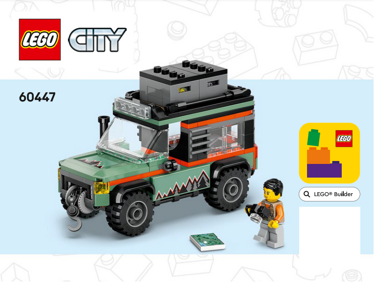 60447 Off-Road 4x4 Mountain Truck (Certified) LEGO City