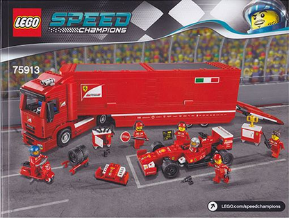 75913 F14 T & Scuderia Ferrari Truck (Certified) LEGO Speed Champions