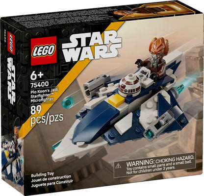 75400 Plo Koon's Jedi Starfighter Microfighter (Retired) LEGO Star Wars