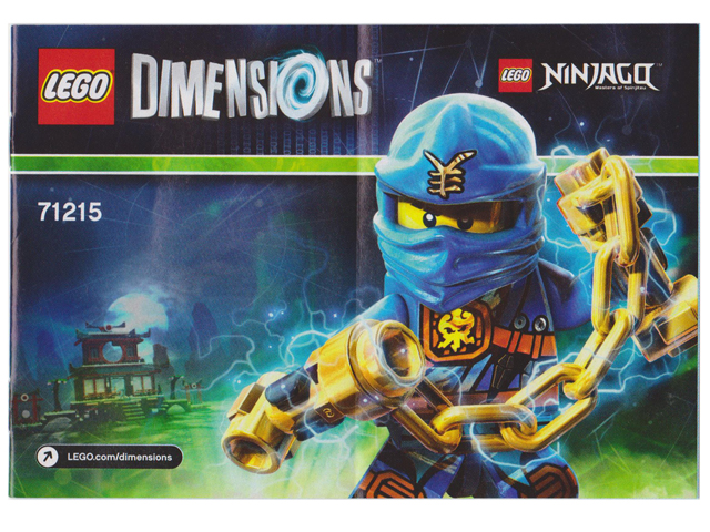 71215 Jay Fun Pack (Certified) LEGO Dimensions