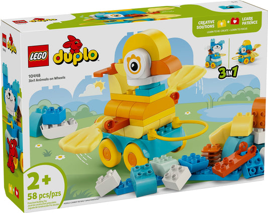 10448 3in1 Animals on Wheels (Retired) LEGO DUPLO