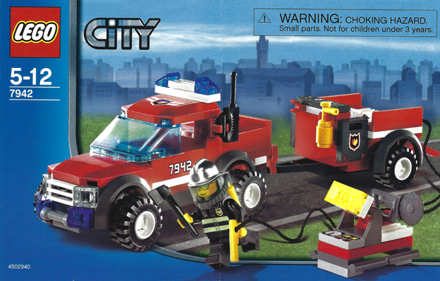 7942 Off-Road Fire Rescue (Certified) LEGO Town