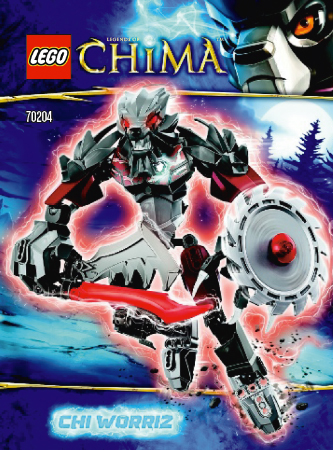 70204 CHI Worriz (Certified) LEGO Legends of Chima