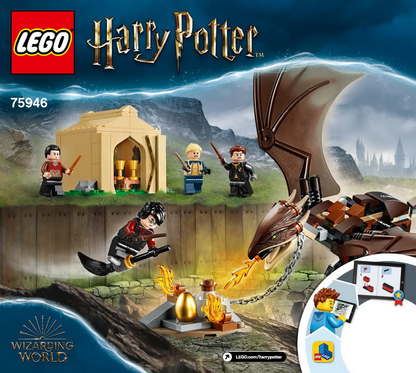 75946 Hungarian Horntail Triwizard Challenge (Used) LEGO Harry Potter