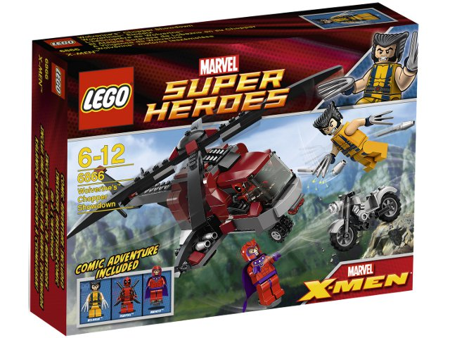 6866 Wolverine's Chopper Showdown (Retired) LEGO Super Heroes