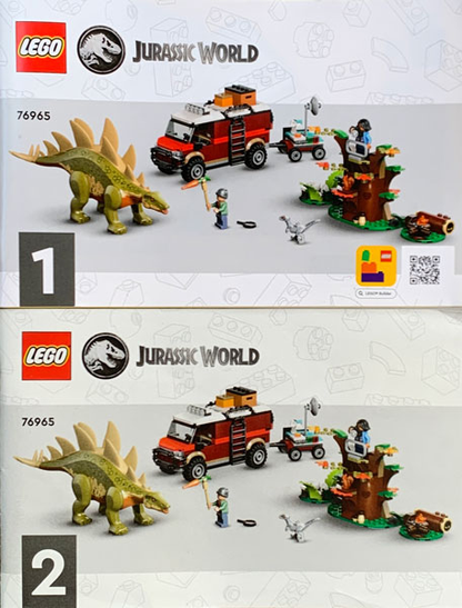 76965 Dinosaur Missions: Stegosaurus Discovery (Certified) LEGO Jurassic World