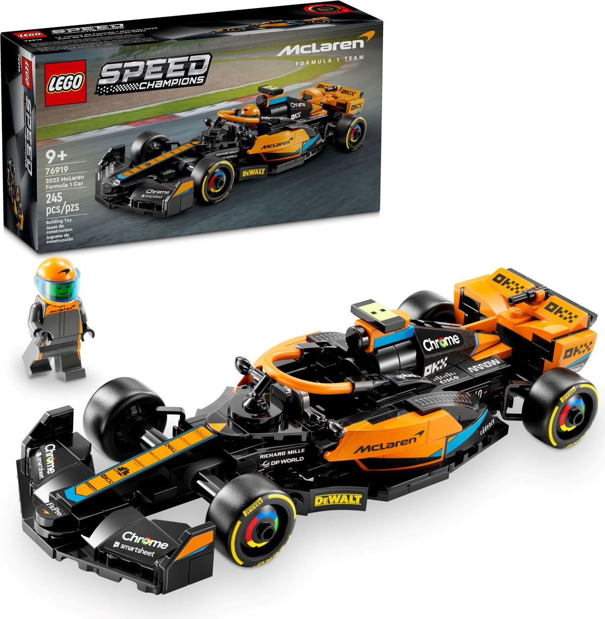 76919 2023 McLaren Formula 1 Car (Retired) LEGO Speed Champions