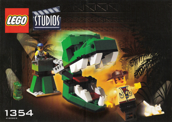 1354 Dino Head Attack (Used) LEGO Studios