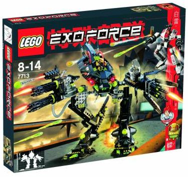 7713 Bridge Walker vs. White Lightning (Retired) LEGO Exo-Force