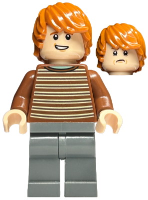 Ron Weasley - Reddish Brown Striped Sweater (hp436)