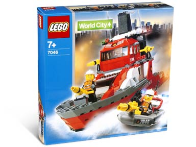 7046 Fire Command Craft (Retired) LEGO World City