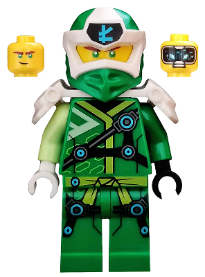 Lloyd - Digi Lloyd, White Shoulder Armor with Scabbard (njo0570)