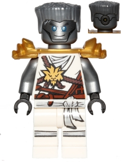 Zane (Honor Robe) - Day of the Departed, Hair, Pearl Gold Shoulder Armor (njo0306)