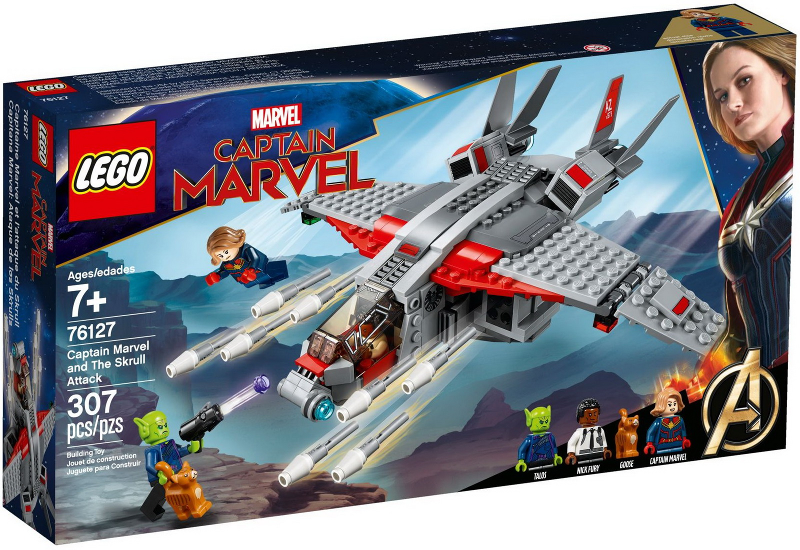 76127 Captain Marvel and The Skrull Attack (Retired) LEGO Super Heroes