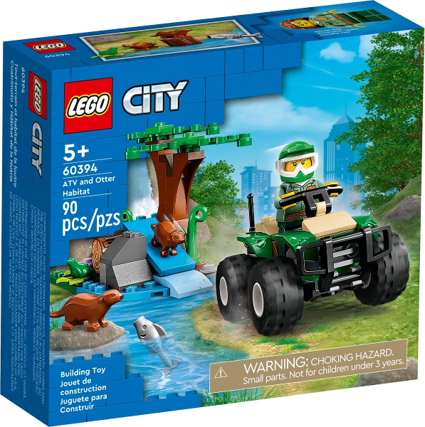 60394 ATV and Otter Habitat (Retired) LEGO City