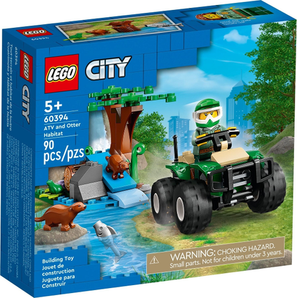 60394 ATV and Otter Habitat (Retired) LEGO City