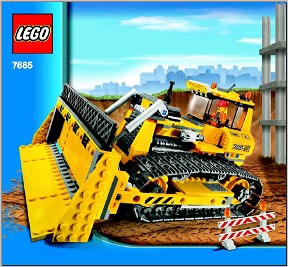 7685 Dozer (Used) LEGO City