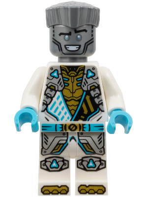 Zane - Dragons Rising, Tunic with Shoulder Armor, Hair, Smile (njo0934)