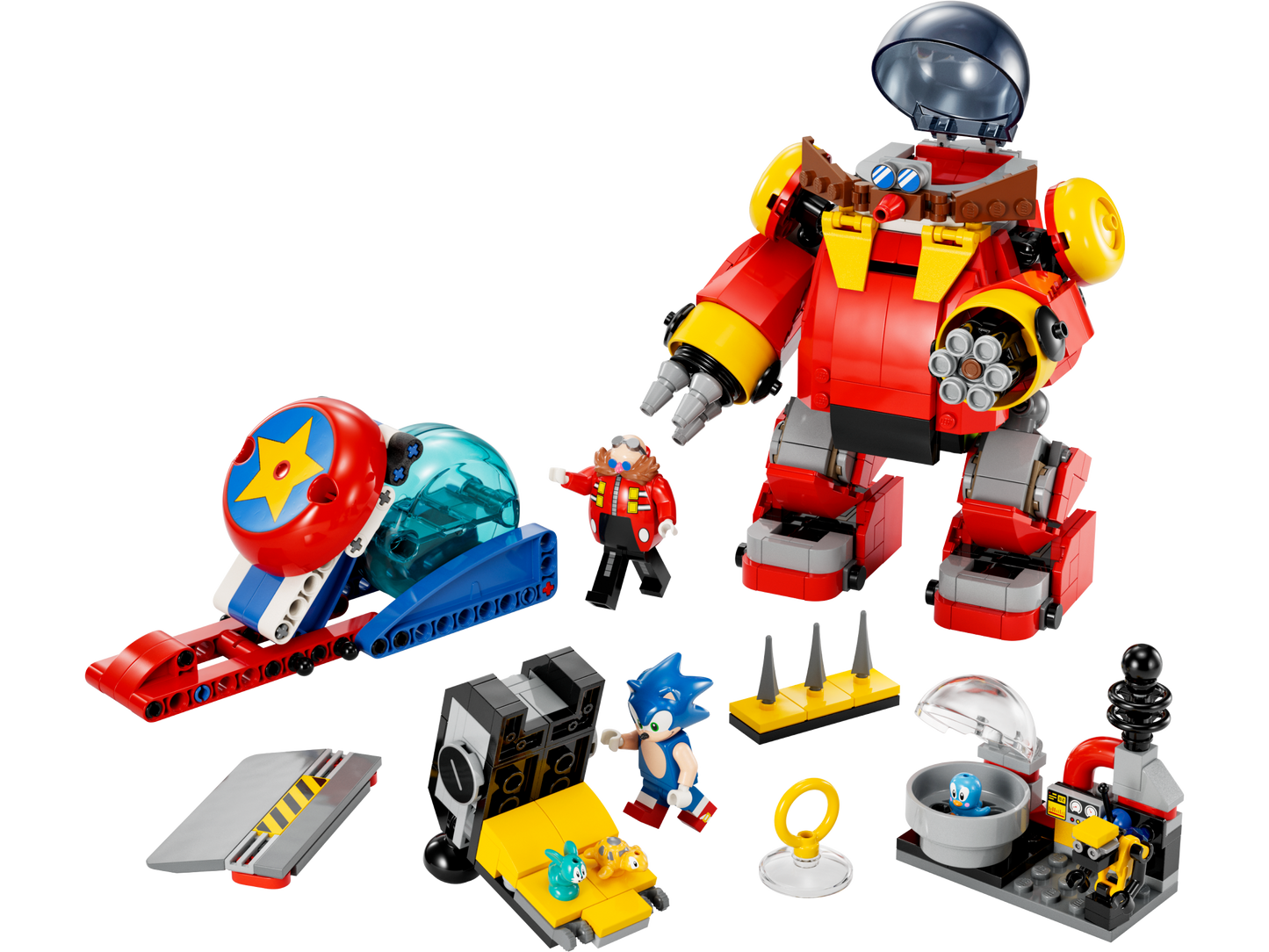 76993 Sonic vs Dr Eggman's Death Egg Robot (Retired) LEGO Sonic
