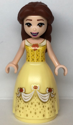 Belle - Dress with Red Roses, no Sleeves (dp127)