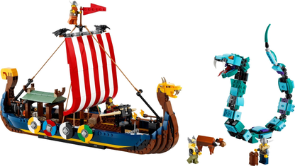 31132 Viking Ship and the Midgard Serpent (Retired) LEGO Creator