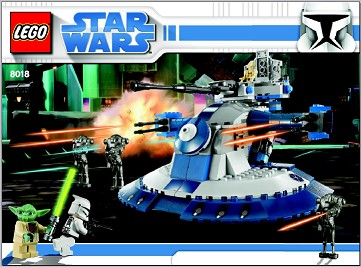 8018 Armored Assault Tank (AAT) (Certified) LEGO Star Wars
