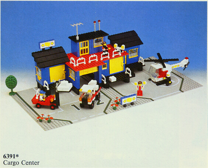 6391 Cargo Center (Certified) LEGO Town
