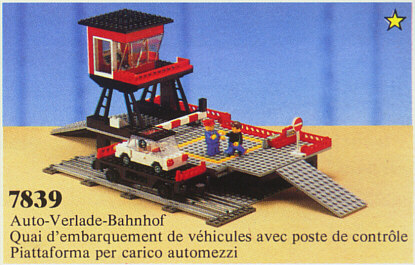 7839 Car Transport Depot (Certified) LEGO Trains