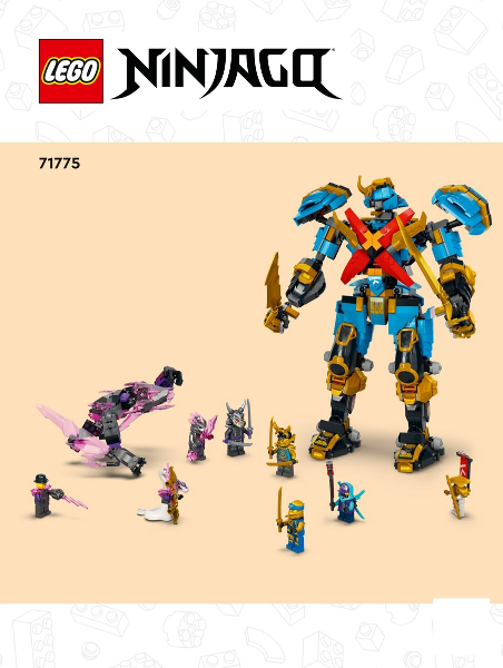 71775 Nya's Samurai X MECH (Certified) LEGO Ninjago