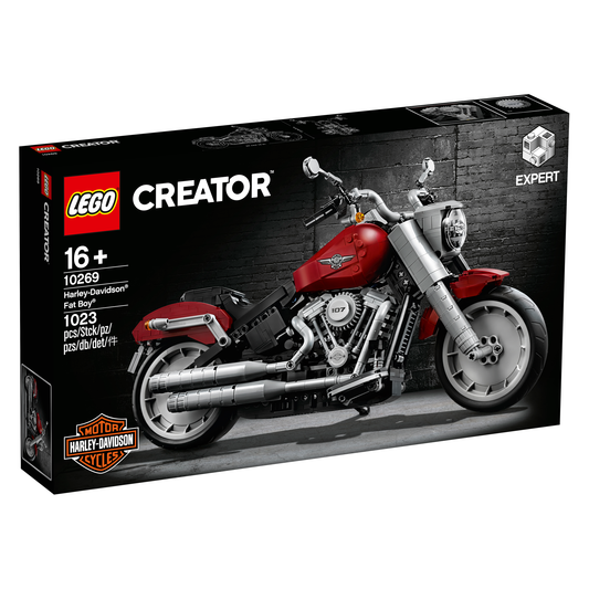 10269 Harley-Davidson Fat Boy Motorcycle (Retired) LEGO Creator Expert