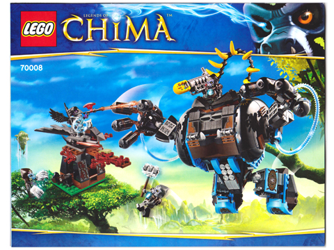 70008 Gorzan's Gorilla Striker (Used) LEGO Legends of Chima