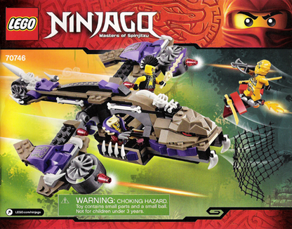 70746 Condrai Copter Attack (Used) LEGO Ninjago