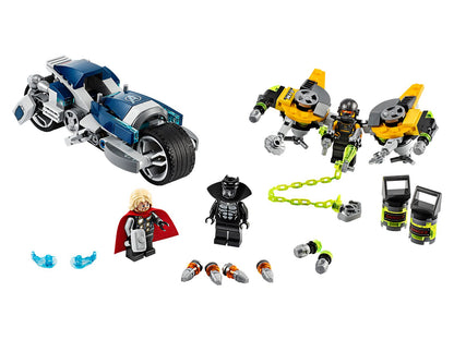 76142 Avengers Speeder Bike Attack (Used) LEGO Super Heroes