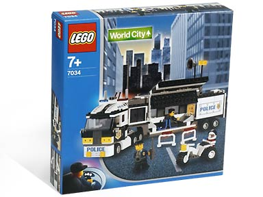 7034 Surveillance Truck (Retired) LEGO World City
