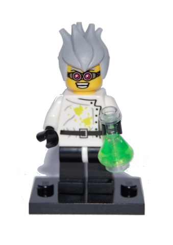 Crazy Scientist - Series 4 Collectible Minifigure (col04-16)