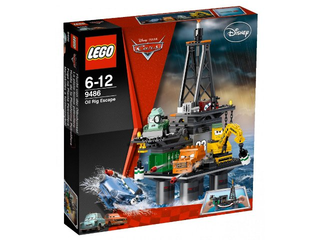 9486 Oil Rig Escape (Retired) LEGO Cars