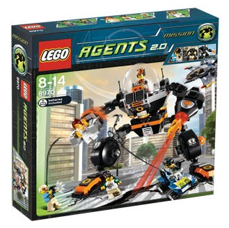 8970 Robo Attack (Retired) LEGO Agents