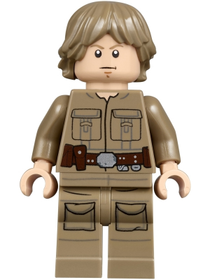 Luke Skywalker (Cloud City, Dark Tan Shirt) (sw0971)