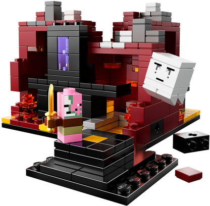 21106 Minecraft Micro World - The Nether (Used) LEGO Minecraft