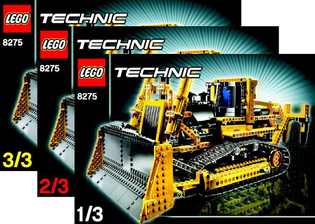 8275 Motorized Bulldozer (Certified) LEGO TECHNIC