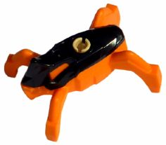 Hero Factory Jumper - Black Top and Orange Base (hf008)